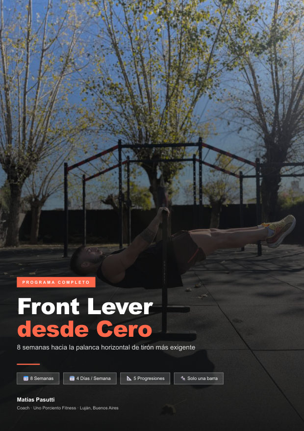 Front Lever desde Cero
